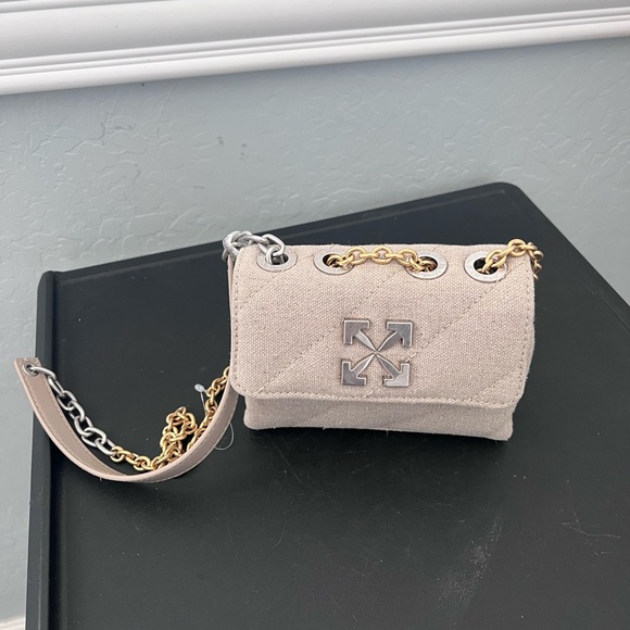 Off-White
Jackhammer 24 linen crossbody bag
Never worn
Beige, Linen - Picture 7 of 15